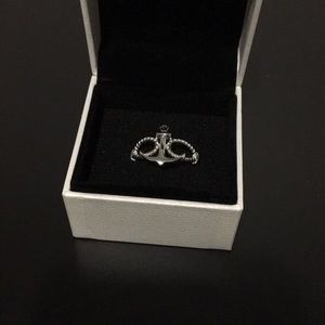 Sterling Silver Anchor Ring